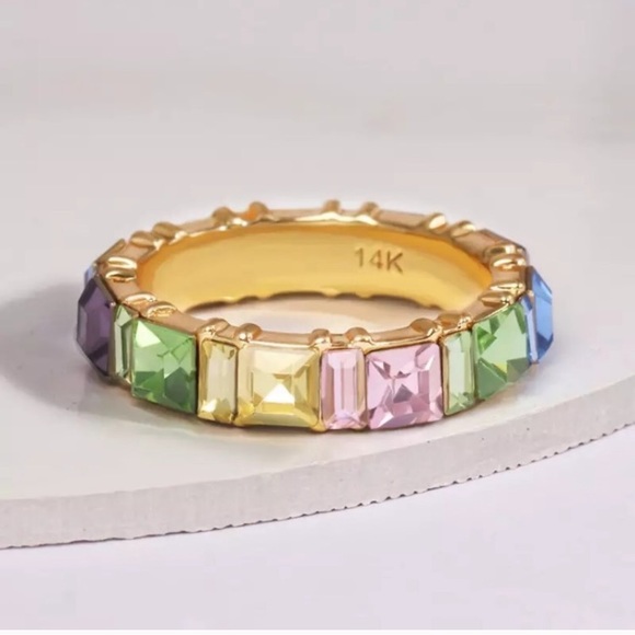 Curated Luxury Jewelry - Gemstone Eternity Band